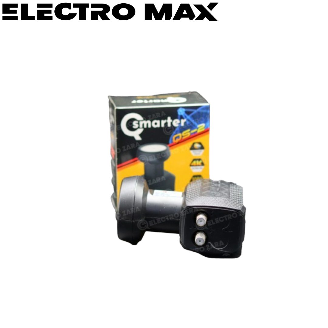 LNB twin QSmarter QS-2 Electromax Maroc LNB twin QSmarter QS-2