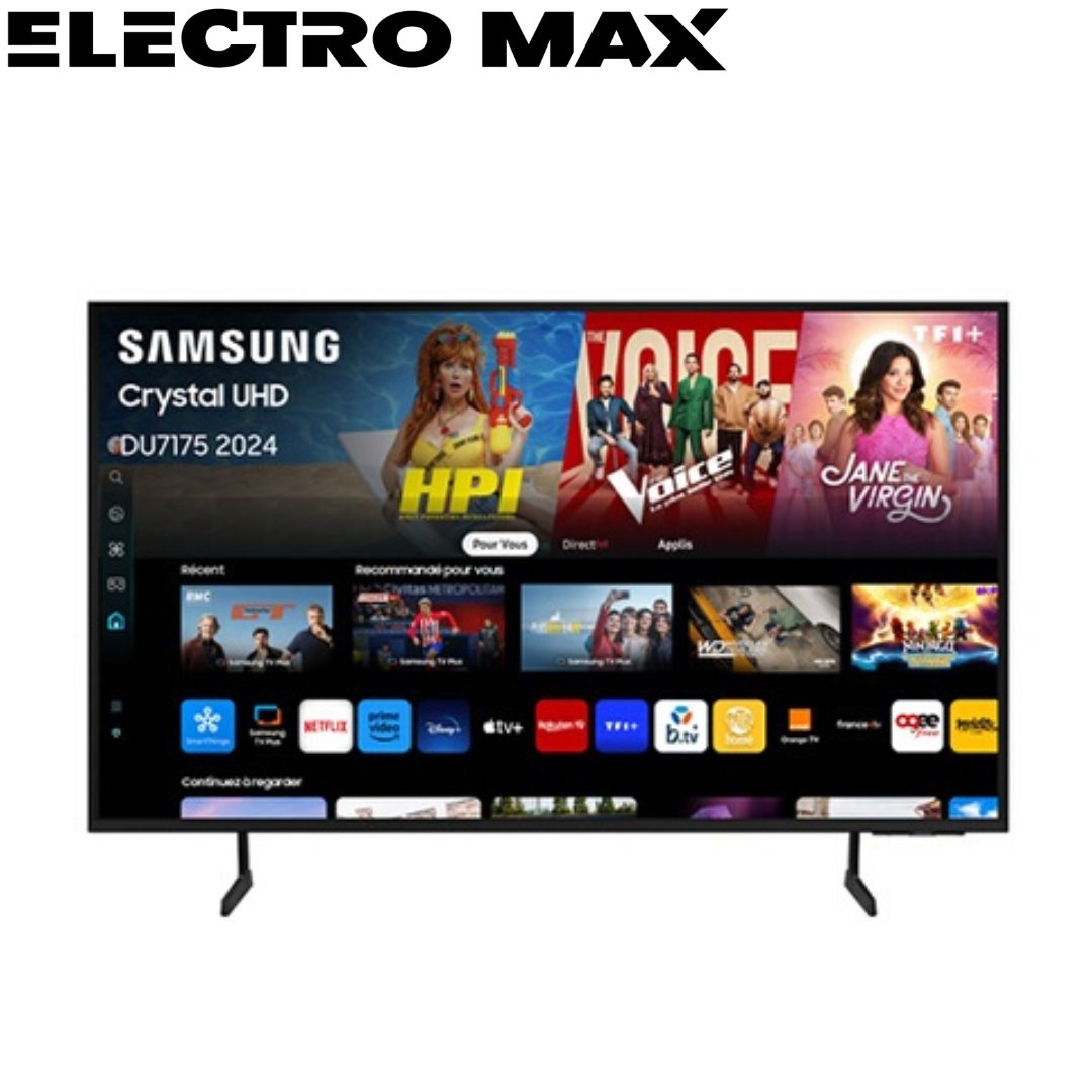 TV Samsung 43DU7175 43" Electromax Maroc TV Samsung 43DU7175 43″ - Produit Electromax Maroc