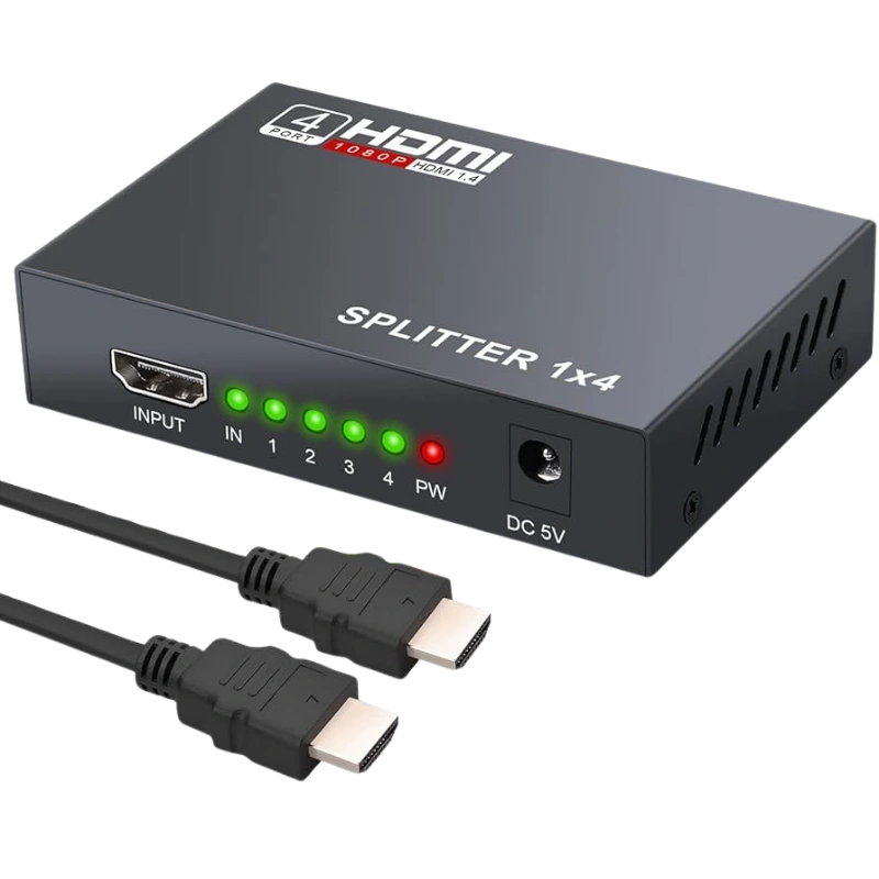Splitter HDMI HDMI1-2SPLI 1x2 4K Electromax Maroc Splitter HDMI HDMI1-2SPLI 1×2 4K - Produit Electromax Maroc