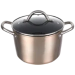 Ibili 495520 Marmite avec Couvercle NATURA Copper 20 cm