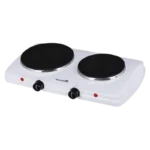 Hausberg HB-520AB Plaque chauffante double (2500 W au total) - Produit Electromax Maroc