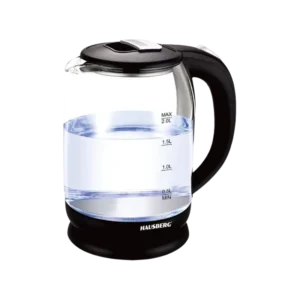 Bouilloire en verre Hausberg HB-3616 2L - Produit Electromax Maroc