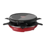 TEFAL RE12A512 Raclette Colormania Grill Plancha 6 Coupelles - Produit Electromax Maroc