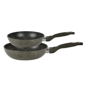 Bonomi HC-FAK02 Set de 2 Poêles – Antiadhésives 22 & 26cm