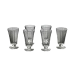 Bonomi F197-4 Set de 6 Coupes à Glace Simples