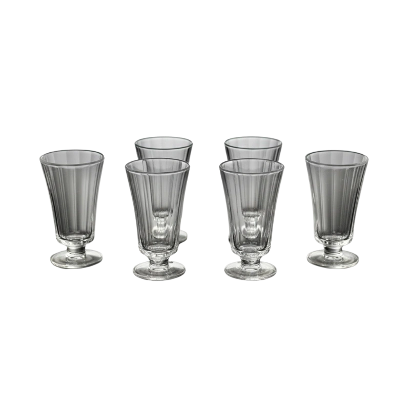 Bonomi F197-4 Set de 6 Coupes à Glace Simples Electromax Maroc Bonomi F197-4 Set de 6 Coupes à Glace Simples