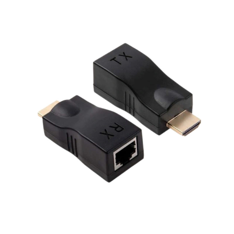 Adaptateur HDMI vers RJ45 Electromax Maroc Adaptateur HDMI vers RJ45 - Produit Electromax Maroc