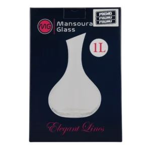 Carafe Mansoura Glass 1L - Produit Electromax Maroc