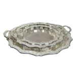 Plateaux 6601B argentés 3 pièces - Produit Electromax Maroc