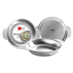 Ibili 665814 Plat à Rations 14 cm – Inox Résistant