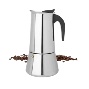Ibili 611010 Cafetière Espresso Moka Inox 10 Tasses – 460 ml