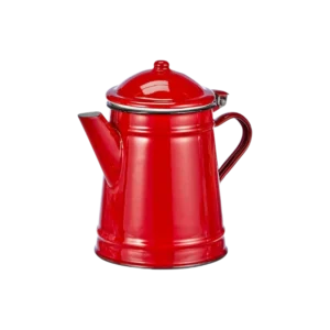 Ibili 910250 Cafetière Conique Rouge 0,5L – Acier Émaillé... - Produit Electromax Maroc