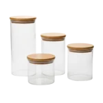 Kraft Service Épices GIF-GPG-4S – Lot de 4 Bocaux en Verre