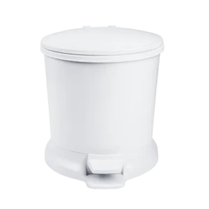 Poubelle IN-266 30L – Poubelle à Pédale Blanche - Produit Electromax Maroc