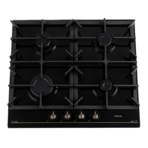 Tekplus 4F 60CM – Plaque de Cuisson Gaz 4 Feux 60 cm