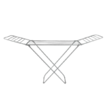 Hausberg HB-H89U – Étendoir à Linge Pliable 18 m - Produit Electromax Maroc