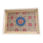 Plateau Bois PLT100-24 – Élégant, Coloré et Pratique - Produit Electromax Maroc