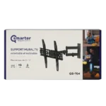 Qsmarter QS-704 – Support Mural TV Orientable & Incli... - Produit Electromax Maroc