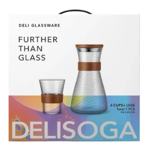 Delisoga GPH107E-L7 – Service à Eau 7 Pièces (1 Carafe + ... - Produit Electromax Maroc