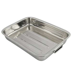 Ibili 651440 Plat à Four Inox 40×28×7 cm