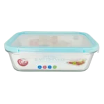 MH-RT600 – Boîte en Verre Rectangulaire Hermétique 600 ml - Produit Electromax Maroc