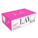 YR – ELG305 Lot de 6 Verrines Transparentes - Produit Electromax Maroc