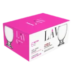 LAV – YR-NEC309 Lot de 6 Verres Nectar