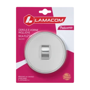 Lamacom 342/B Cercle à Vacherin Ø10 cm – Inox 18/10 - Produit Electromax Maroc