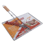Lamacom MM-6263-GY1 – Grille Viande Bombée Acier Chromé - Produit Electromax Maroc