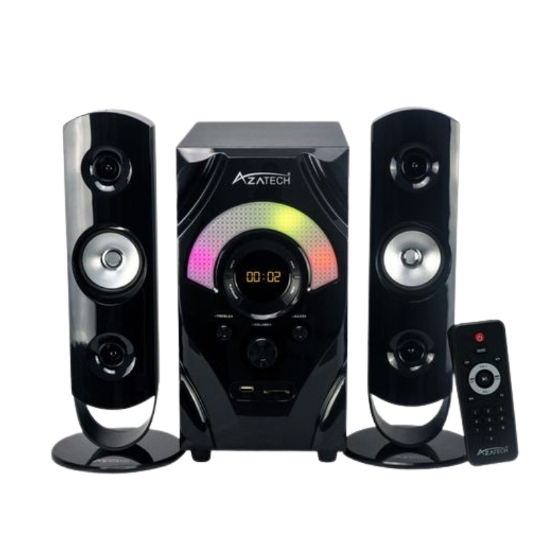 AZATECH AZ-1900BT Haut parleur Subwoofer bluetooth Electromax Maroc AZATECH AZ-1900BT Haut parleur Subwoofer bluetooth