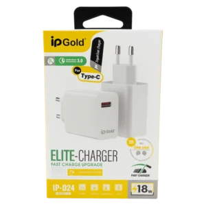 Chargeur ip Gold d25 iPhone - Produit Electromax Maroc