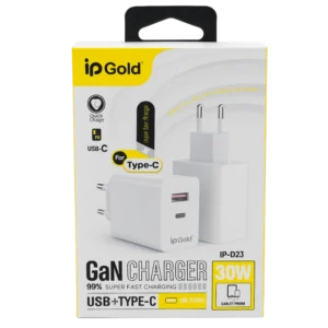 Chargeur ip gold d23 25w usb-c