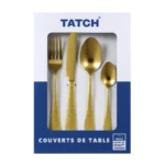 Tatch BC3023G Set couverts dorés