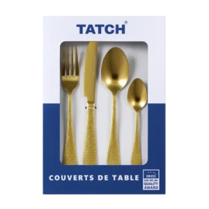 Tatch BC3023G Set couverts dorés