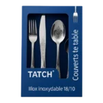 Tatch BC4125-SEL Couverts Bonomi argent - Produit Electromax Maroc
