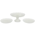Bohemia GS-7pcs – Service à Tarte en Verre Pressé Premium - Produit Electromax Maroc