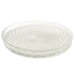 NG Flat Plate 21 cm – Assiette en Verre Transparent