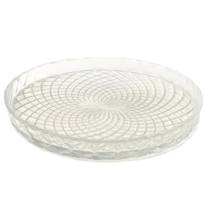 NG Flat Plate 21 cm – Assiette en Verre Transparent