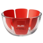 Ibili 480324 – Saladier en Verre 24 cm avec Couvercle