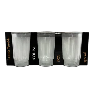 KOLN Lancia Verres 130ml lot de 6 - Produit Electromax Maroc