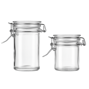 Ibili 740000 Pots en Verre Assortis 45 ml 65 ml