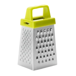 Ibili 756650 – Râpe Carrée Inox 8×3,5 cm – Mini Râpe 4 Faces