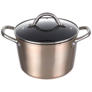 Ibili 495524 – Marmite Natura Copper 24 cm avec Couvercle - Produit Electromax Maroc