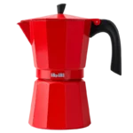 Ibili 612309 – Cafetière à Espresso Bahia Rouge 450 ml - Produit Electromax Maroc