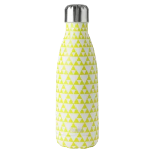 Ibili 758435U Bouteille Isotherme Mosaic Lemon 350 ml - Produit Electromax Maroc