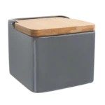 Ibili 714810G Salière Carrée Gris 11×11×9,9 cm - Produit Electromax Maroc
