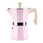 Ibili 627809 Veneto – Cafetière Rose 400 ml (9 Tasses) - Produit Electromax Maroc