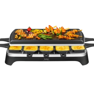 Tefal RE45A812 Raclette 3-en-1 – Raclette 1350W, 10 Poêlo... - Produit Electromax Maroc