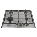 Venezia Inox-4601 Plaque cuisson 4 feux 60cm - Produit Electromax Maroc