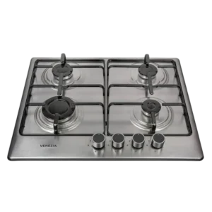 Venezia Inox-4601 Plaque cuisson 4 feux 60cm - Produit Electromax Maroc